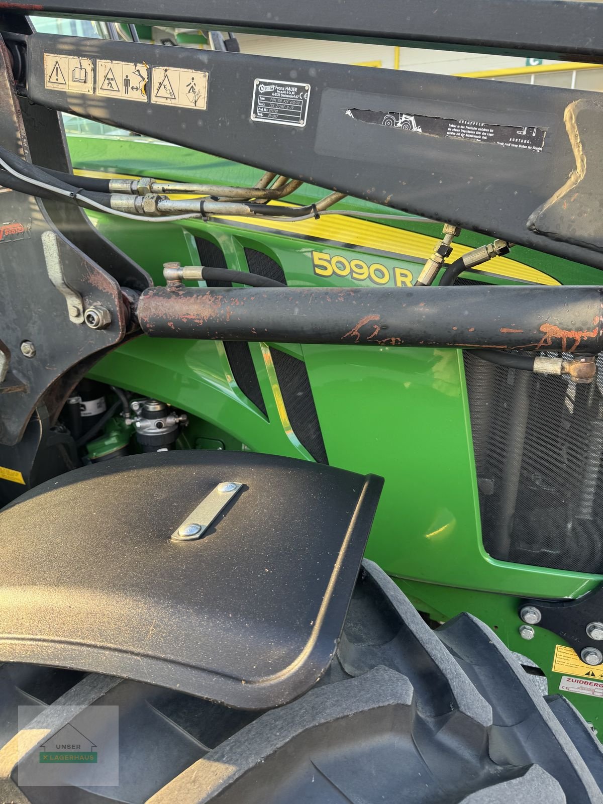 Traktor Türe ait John Deere 5090 R, Gebrauchtmaschine içinde Hartberg (resim 4)