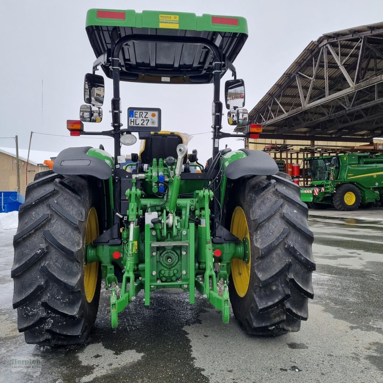 Traktor типа John Deere 5100 M, Gebrauchtmaschine в Drebach (Фотография 4)