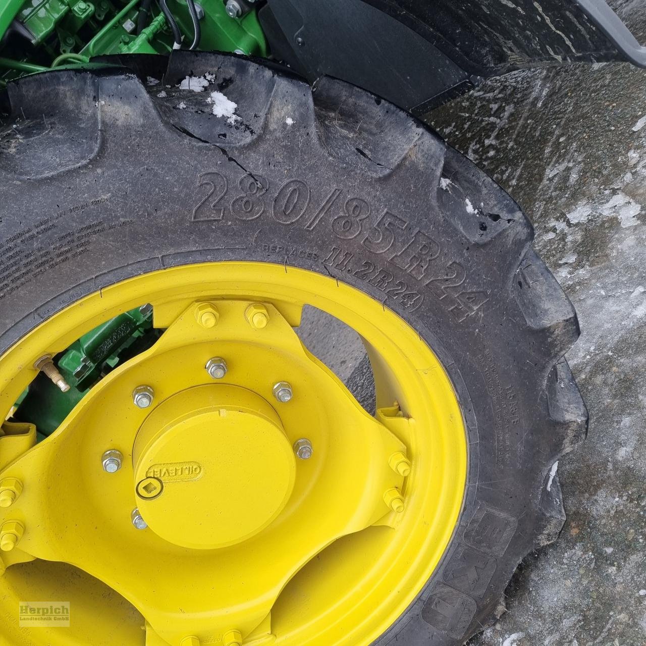 Traktor типа John Deere 5100 M, Gebrauchtmaschine в Drebach (Фотография 10)