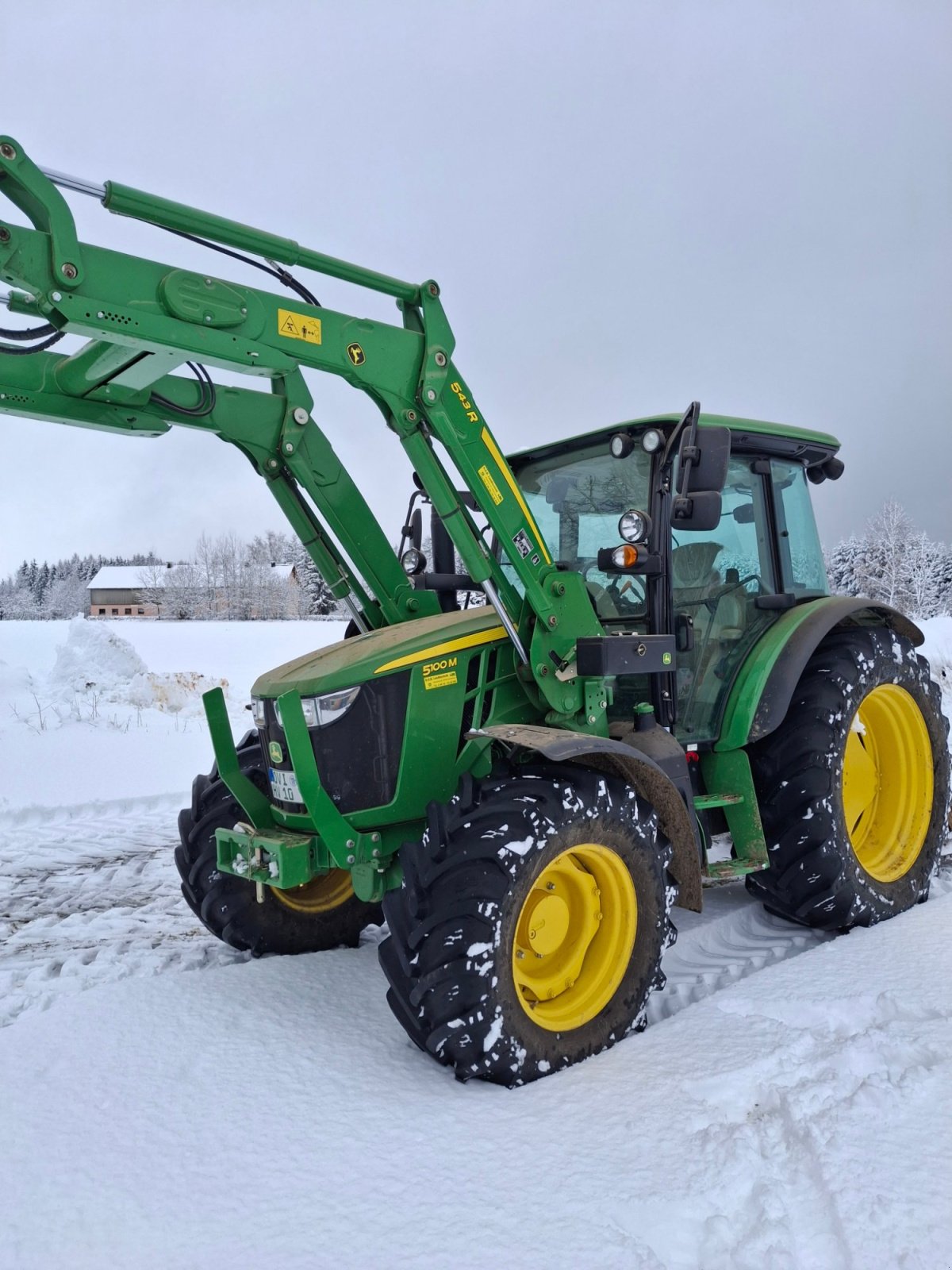 Traktor типа John Deere 5100 M, Gebrauchtmaschine в Schönsee (Фотография 1)