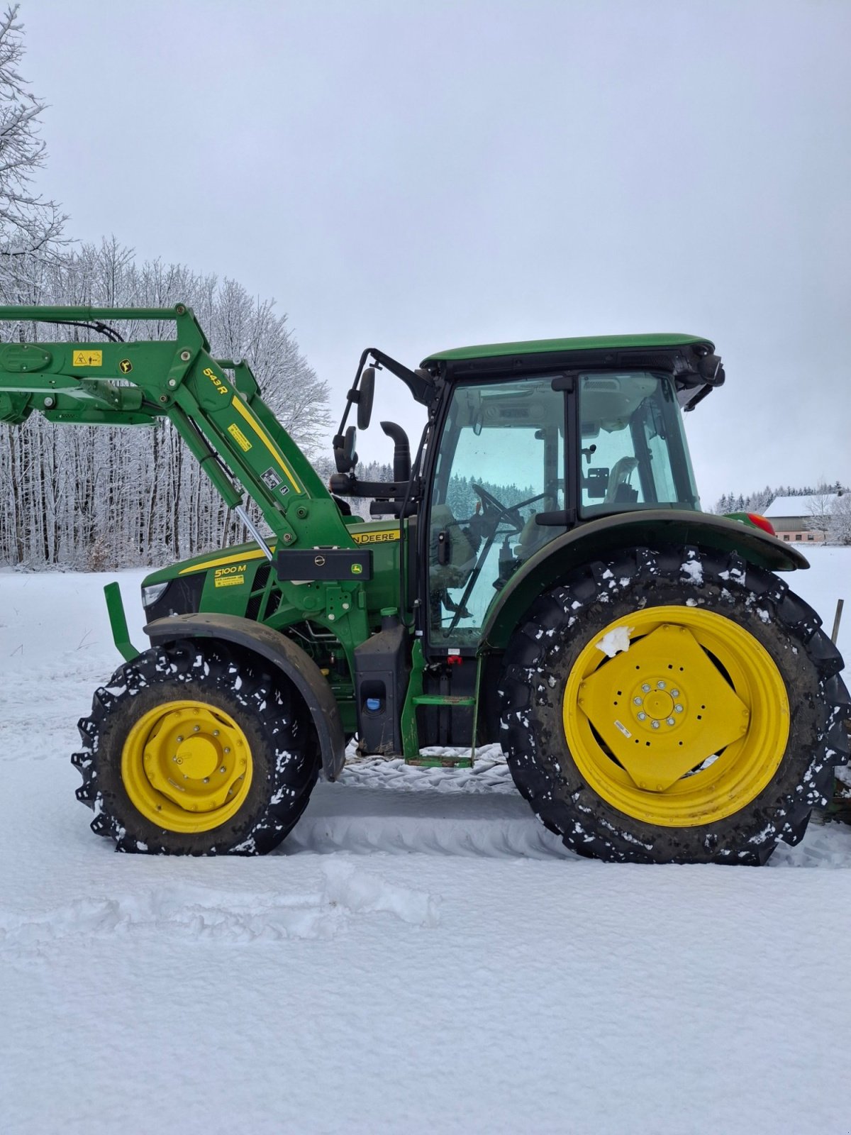 Traktor типа John Deere 5100 M, Gebrauchtmaschine в Schönsee (Фотография 2)