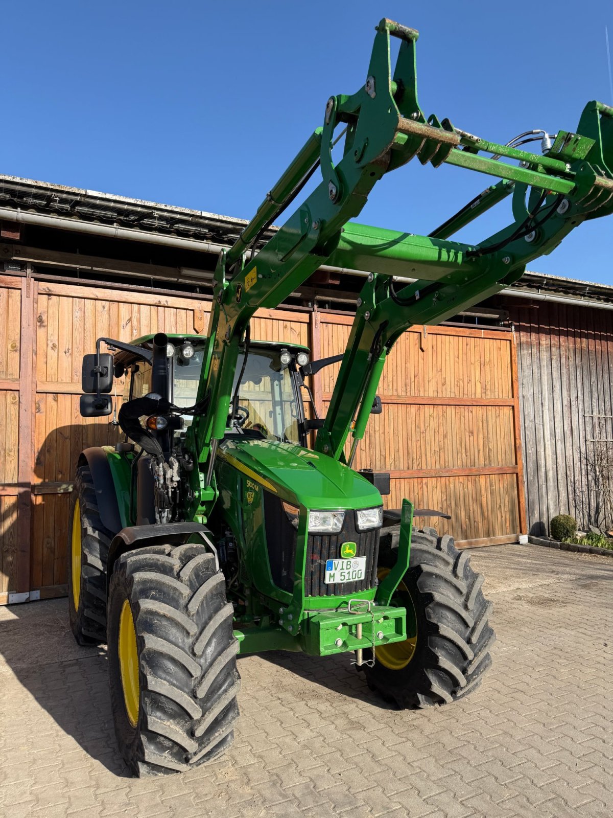 Traktor typu John Deere 5100 M, Gebrauchtmaschine w 84178 Kröning (Zdjęcie 3)