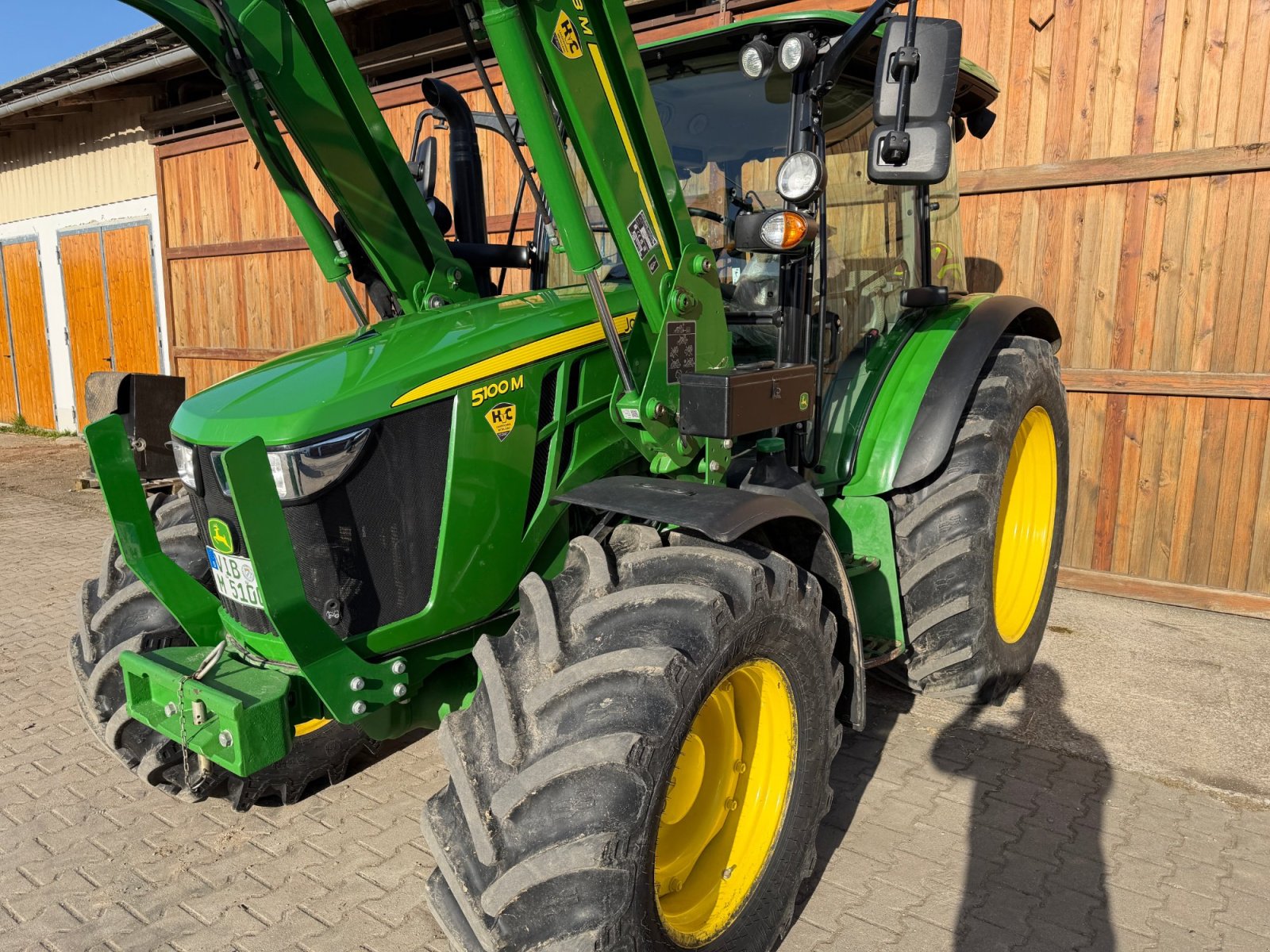 Traktor typu John Deere 5100 M, Gebrauchtmaschine w 84178 Kröning (Zdjęcie 7)