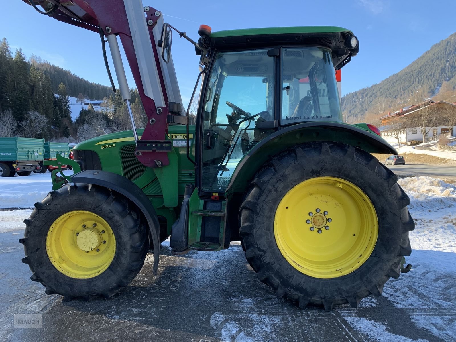 Traktor tip John Deere 5100 R + Frontlader, Gebrauchtmaschine in Eben (Poză 11)