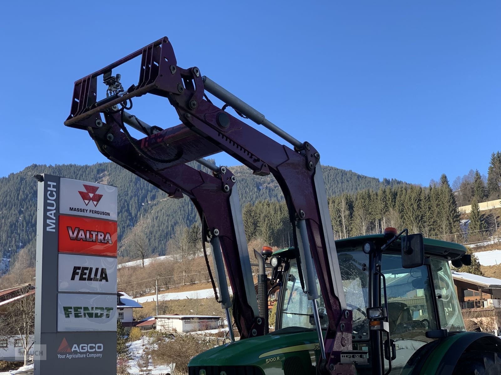 Traktor tip John Deere 5100 R + Frontlader, Gebrauchtmaschine in Eben (Poză 3)