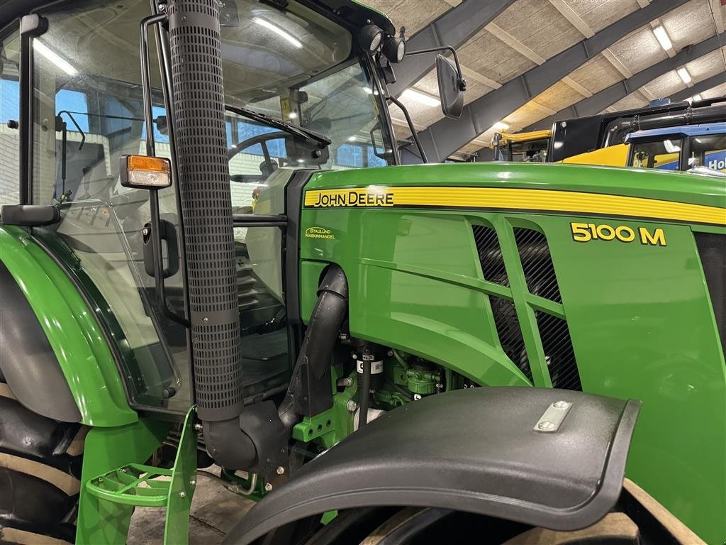 Traktor Türe ait John Deere 5100M Kun 215 timer..!!!!!!!!, Gebrauchtmaschine içinde Haderup (resim 11)
