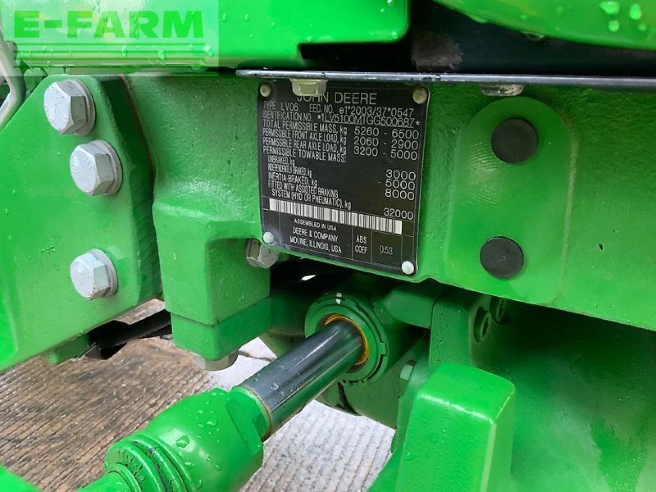 Traktor typu John Deere 5100m tractor (st24871), Gebrauchtmaschine v SHAFTESBURY (Obrázek 13)