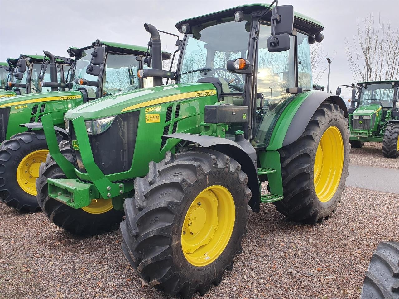 Traktor a típus John Deere 5100M, Gebrauchtmaschine ekkor: Niederkirchen (Kép 1)