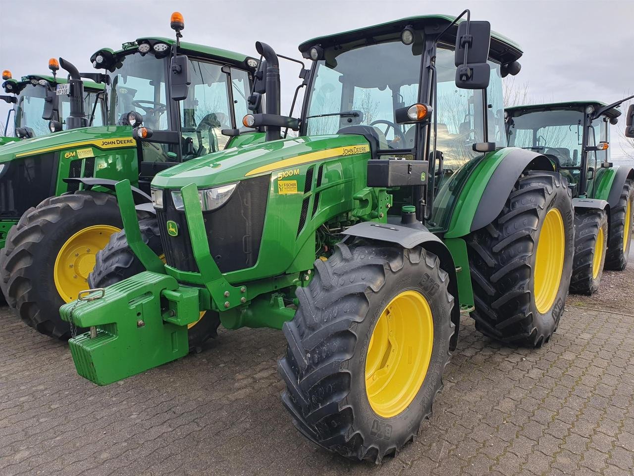 Traktor a típus John Deere 5100M, Gebrauchtmaschine ekkor: Niederkirchen (Kép 1)