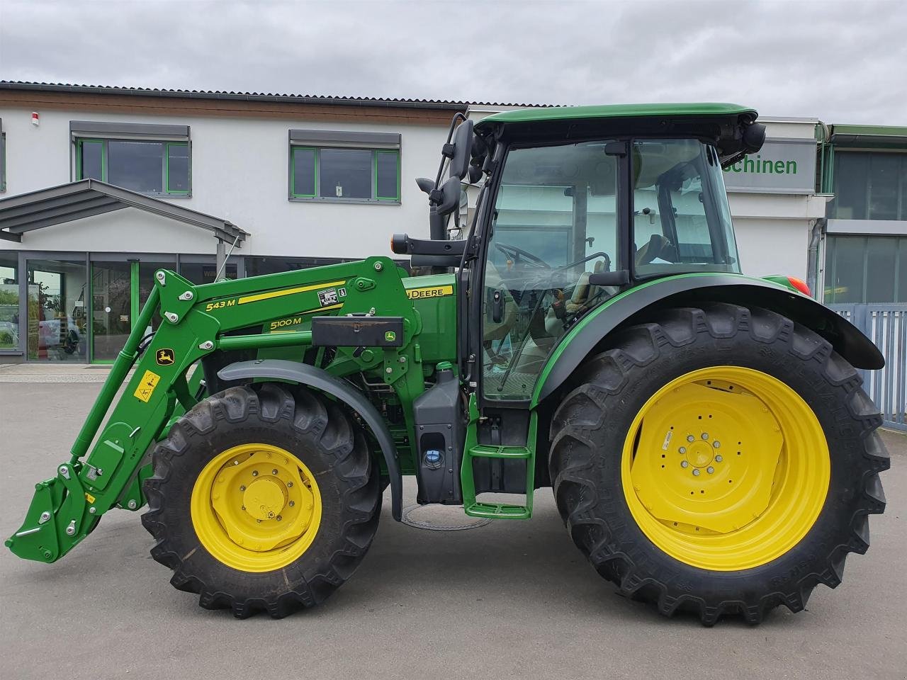 Traktor typu John Deere 5100M, Gebrauchtmaschine v Niederkirchen (Obrázek 8)