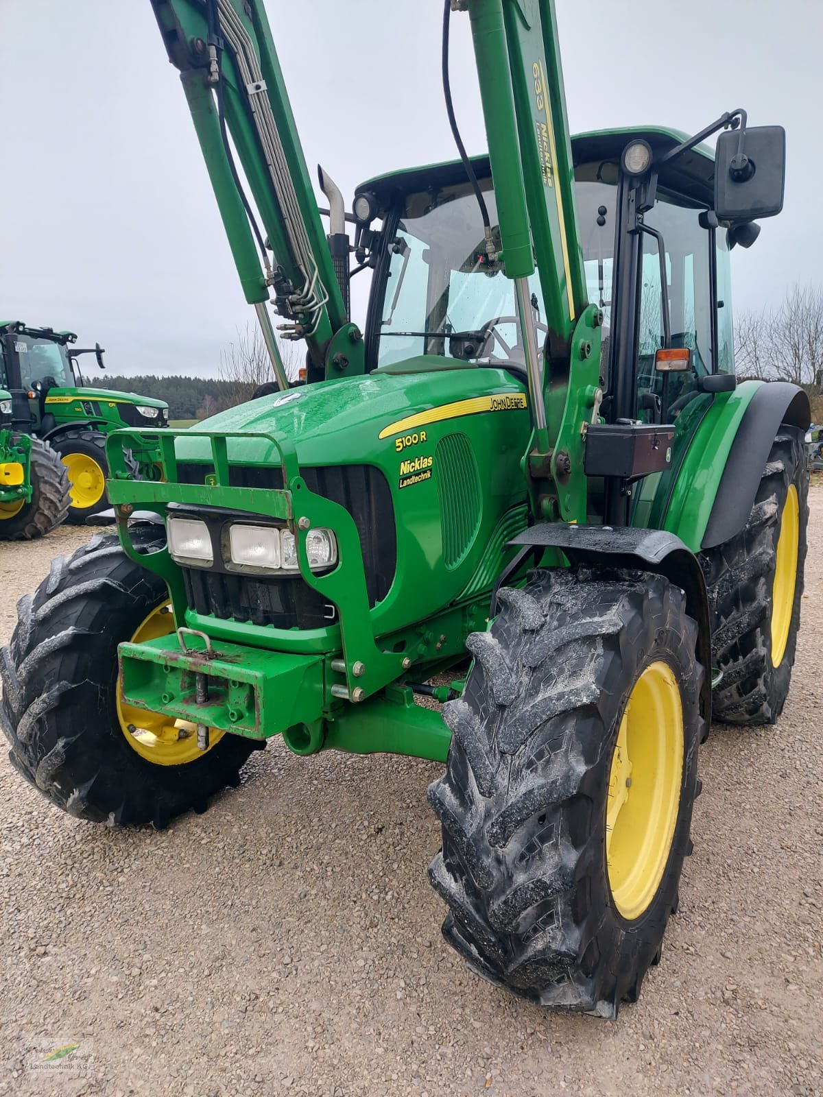 Traktor a típus John Deere 5100R, Gebrauchtmaschine ekkor: Pegnitz-Bronn (Kép 3)