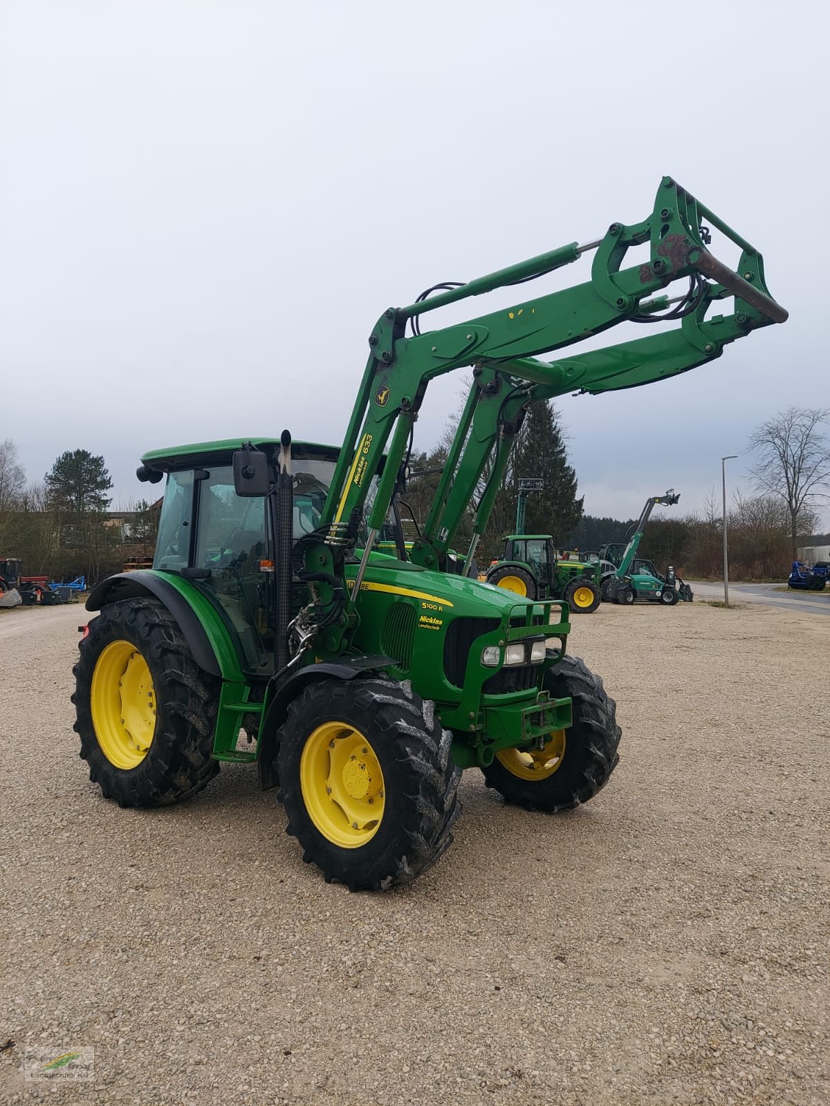 Traktor a típus John Deere 5100R, Gebrauchtmaschine ekkor: Pegnitz-Bronn (Kép 5)