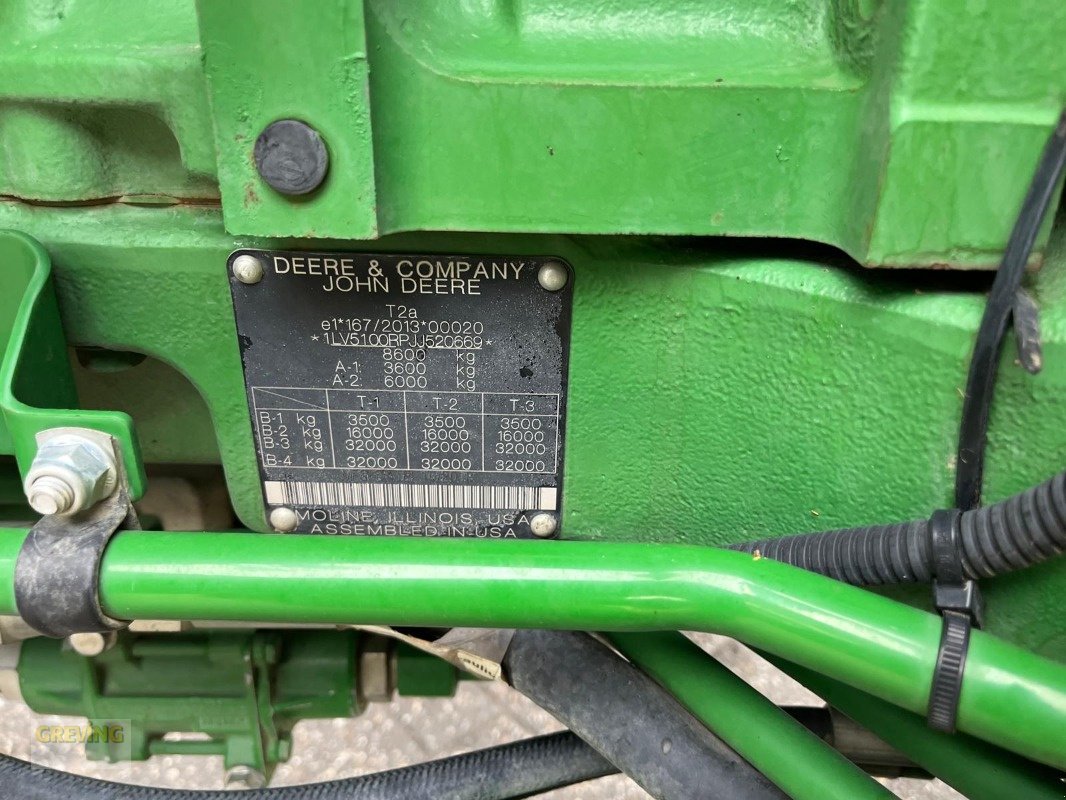Traktor типа John Deere 5100R, Gebrauchtmaschine в Ahaus (Фотография 15)
