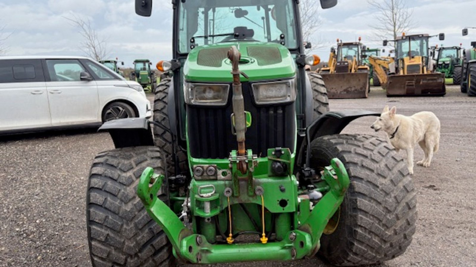 Traktor του τύπου John Deere 5105GF FRONTLIFT. HJUL MED GRÆSDÆK MEDFØLGER, Gebrauchtmaschine σε Dronninglund (Φωτογραφία 5)