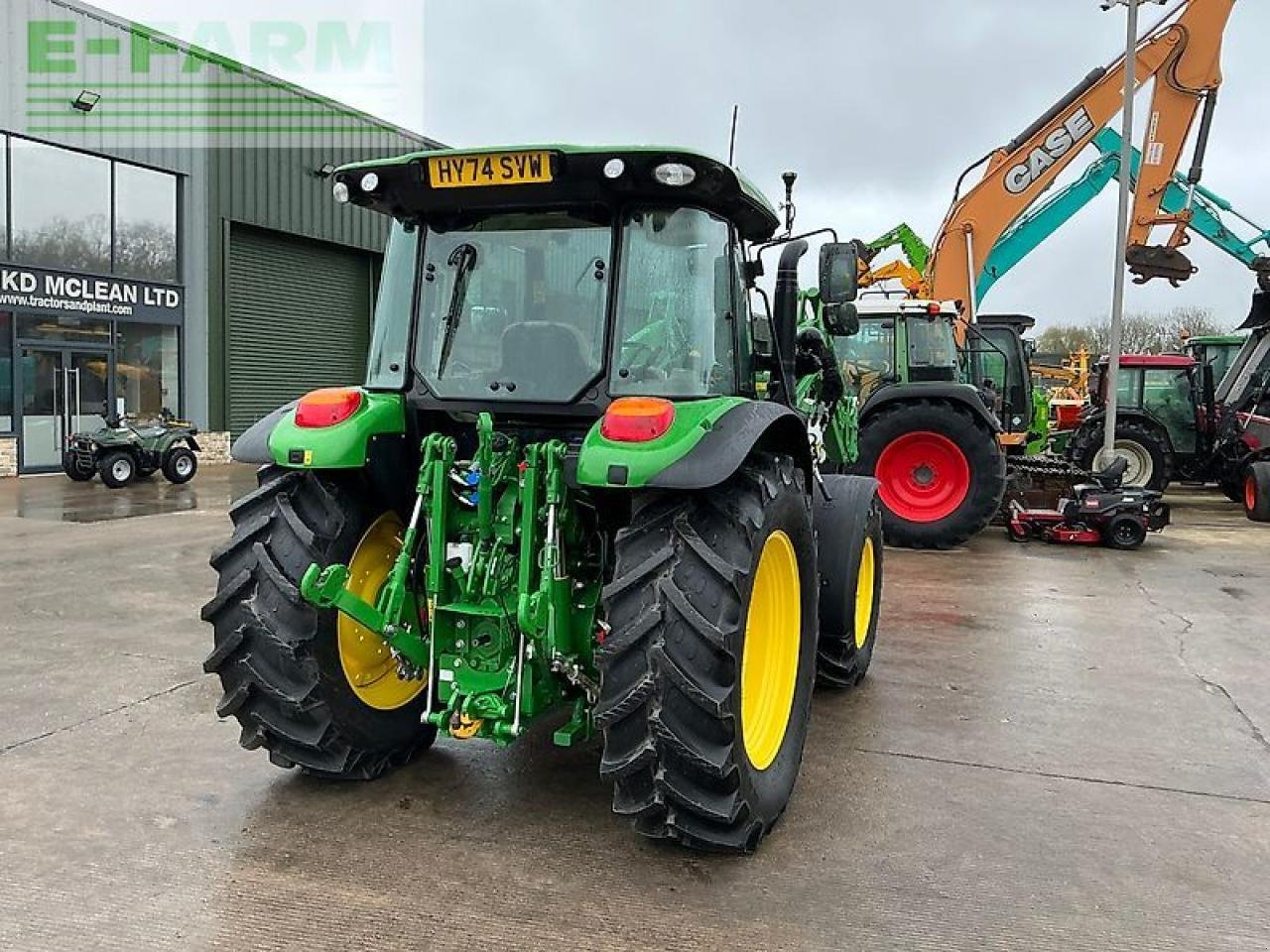 Traktor za tip John Deere 5105m tractor, Gebrauchtmaschine u SHAFTESBURY (Slika 9)