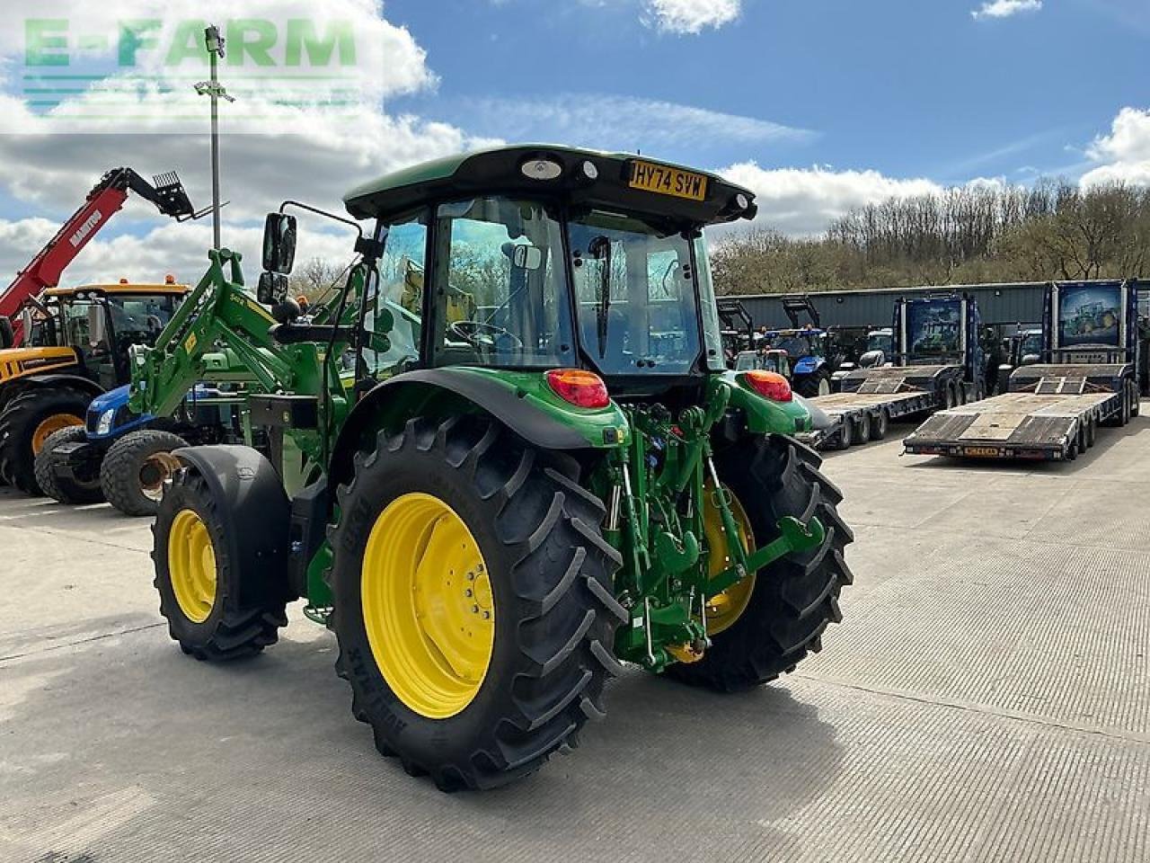 Traktor des Typs John Deere 5105m tractor, Gebrauchtmaschine in SHAFTESBURY (Bild 7)