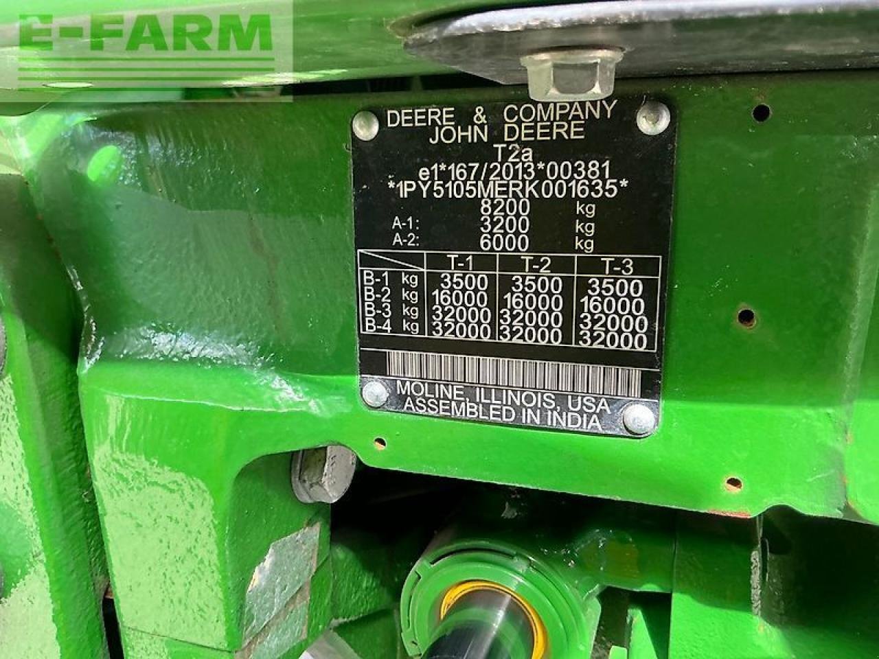 Traktor des Typs John Deere 5105m tractor, Gebrauchtmaschine in SHAFTESBURY (Bild 16)