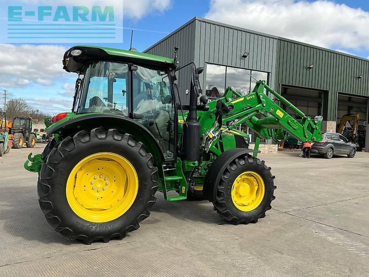 Traktor Türe ait John Deere 5105m tractor, Gebrauchtmaschine içinde SHAFTESBURY (resim 10)