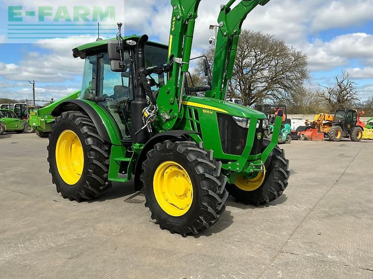 Traktor Türe ait John Deere 5105m tractor, Gebrauchtmaschine içinde SHAFTESBURY (resim 15)