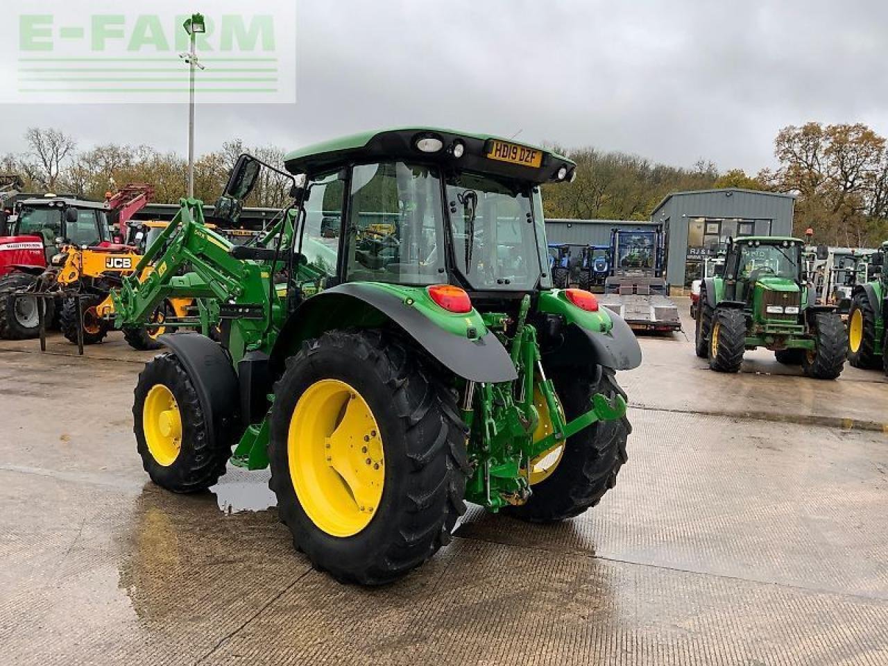 Traktor типа John Deere 5125r tractor (st25207), Gebrauchtmaschine в SHAFTESBURY (Фотография 8)