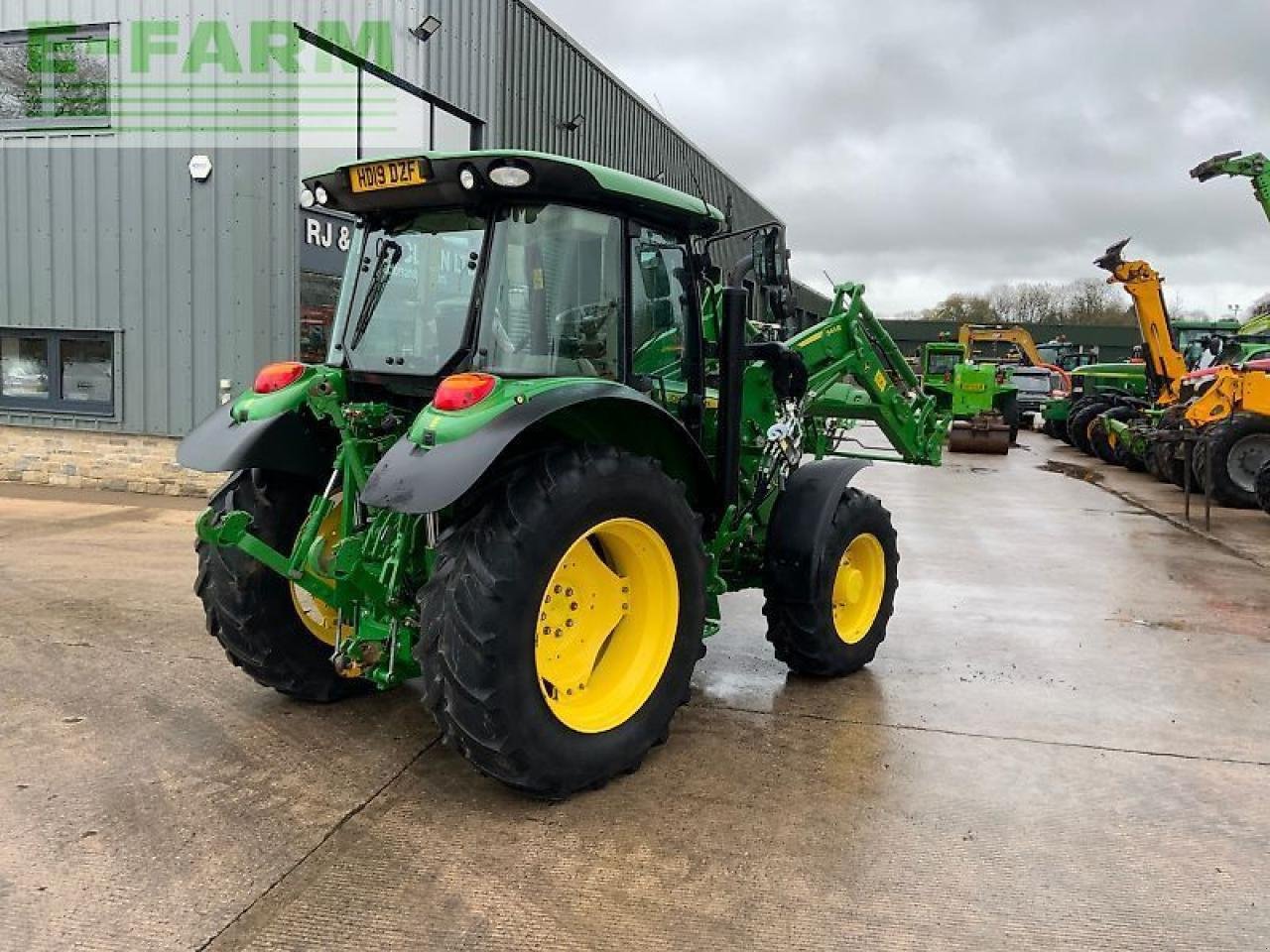 Traktor типа John Deere 5125r tractor (st25207), Gebrauchtmaschine в SHAFTESBURY (Фотография 10)