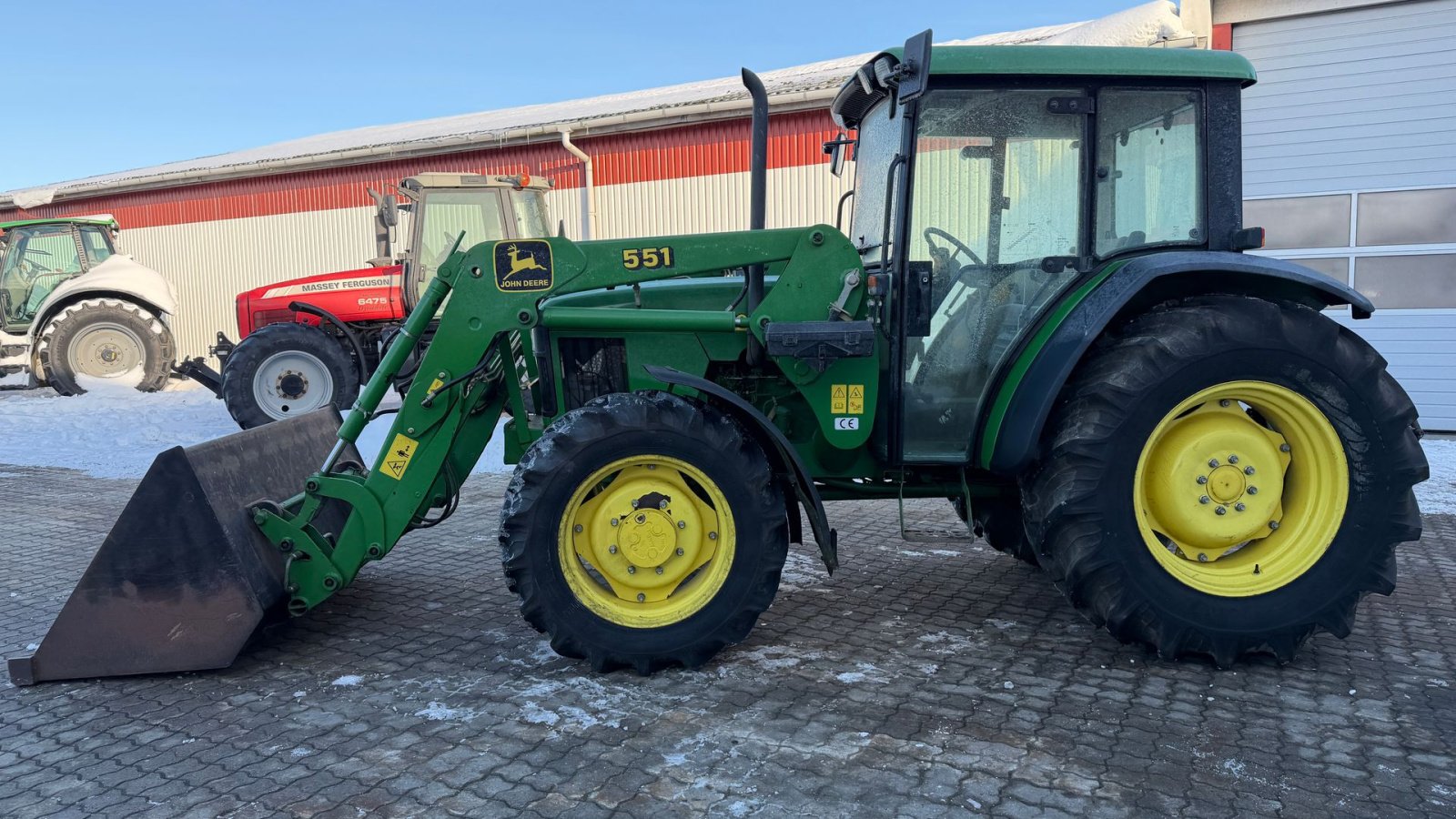 Traktor of the type John Deere 5510 KUN 1100 TIMER!, Gebrauchtmaschine in Nørager (Picture 3)