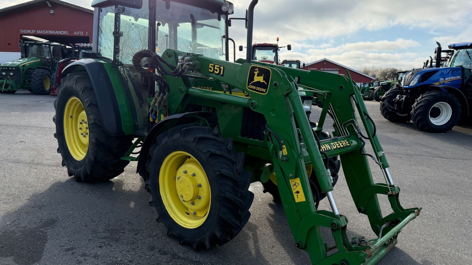 Traktor типа John Deere 5510 KUN 1100 TIMER!, Gebrauchtmaschine в Nørager (Фотография 7)