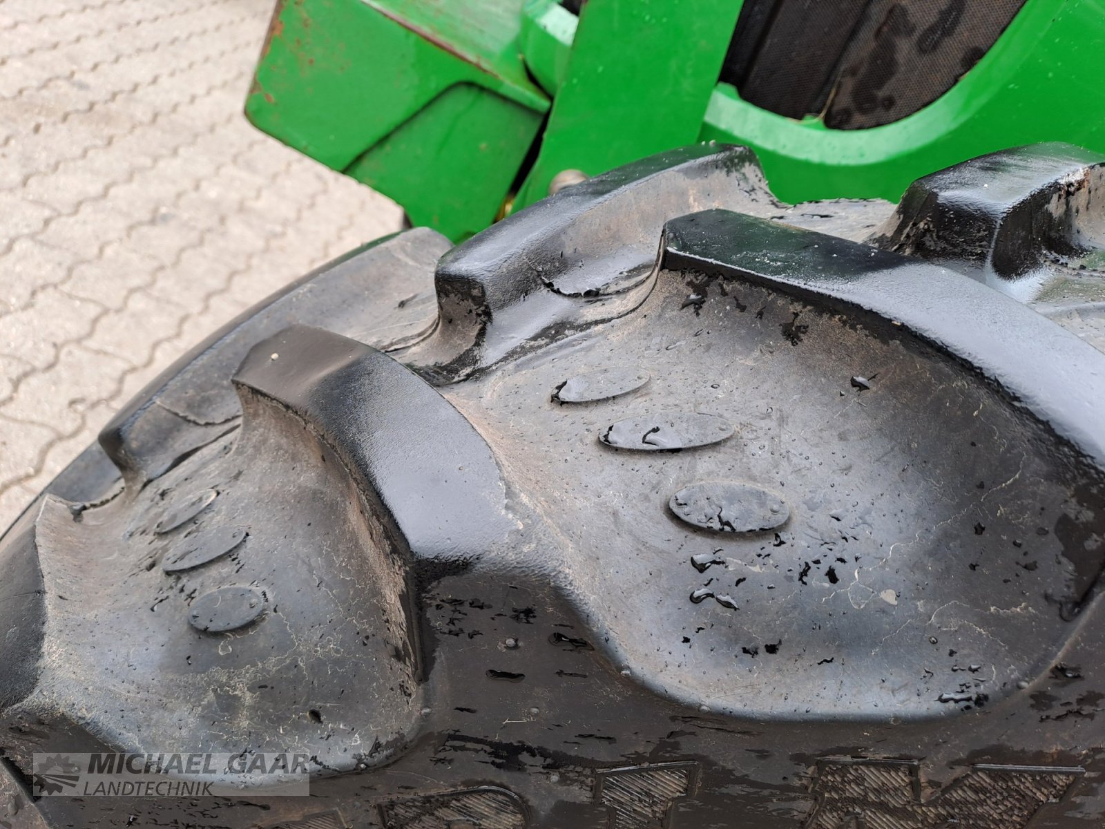 Traktor Türe ait John Deere 5720 einsatzbereit mit Undichtheiten, Gebrauchtmaschine içinde Höhenkirchen-Siegertsbrunn (resim 10)