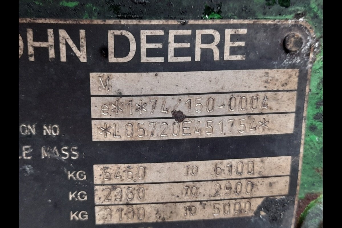 Traktor a típus John Deere 5720, Gebrauchtmaschine ekkor: Viborg (Kép 6)