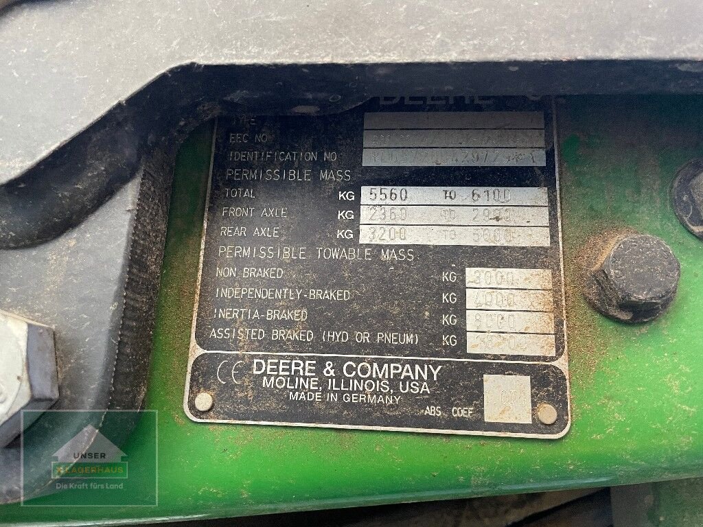 Traktor от тип John Deere 5720, Gebrauchtmaschine в Eferding (Снимка 18)