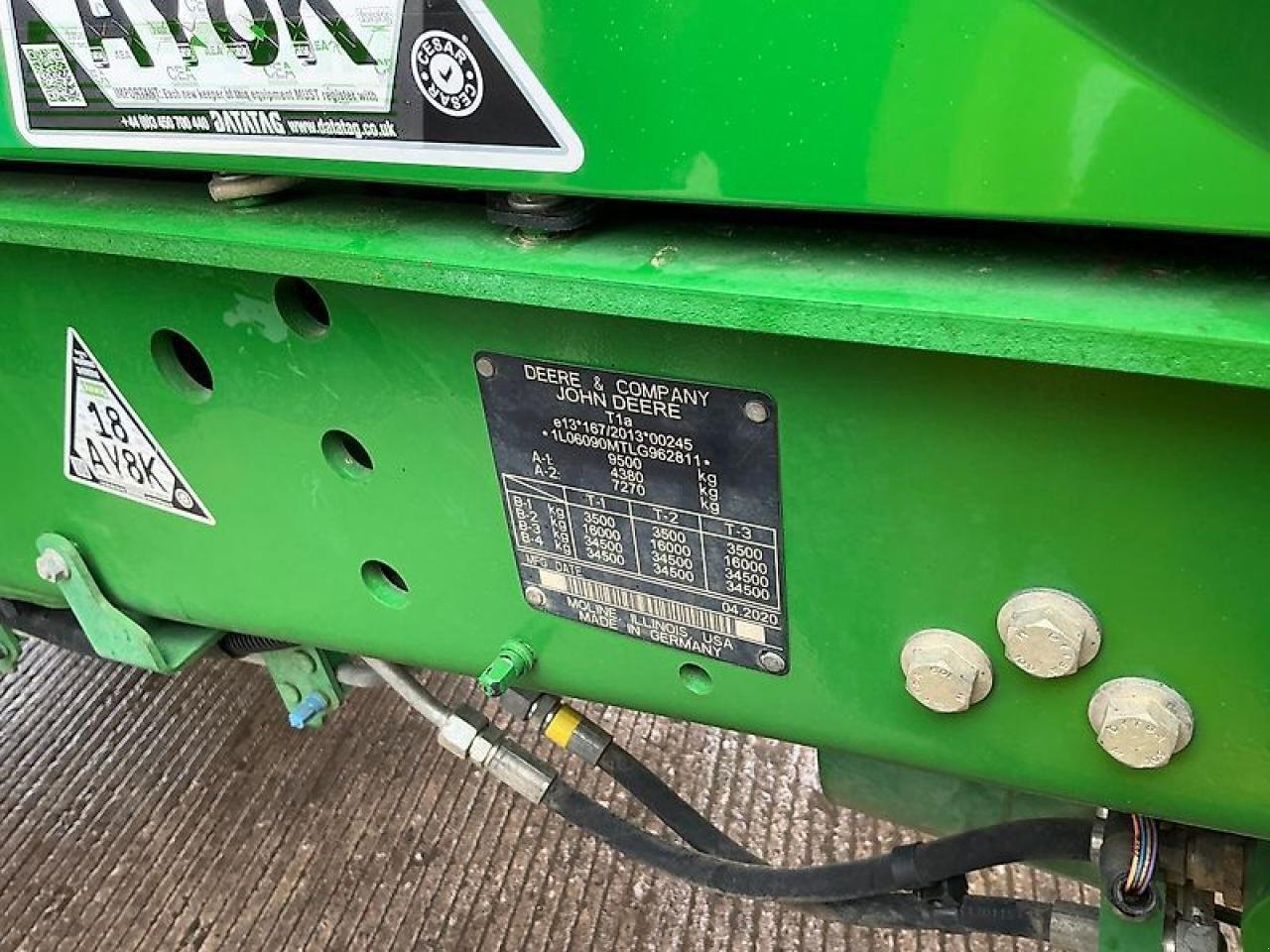Traktor tip John Deere 6090m tractor (st26116), Gebrauchtmaschine in SHAFTESBURY (Poză 14)