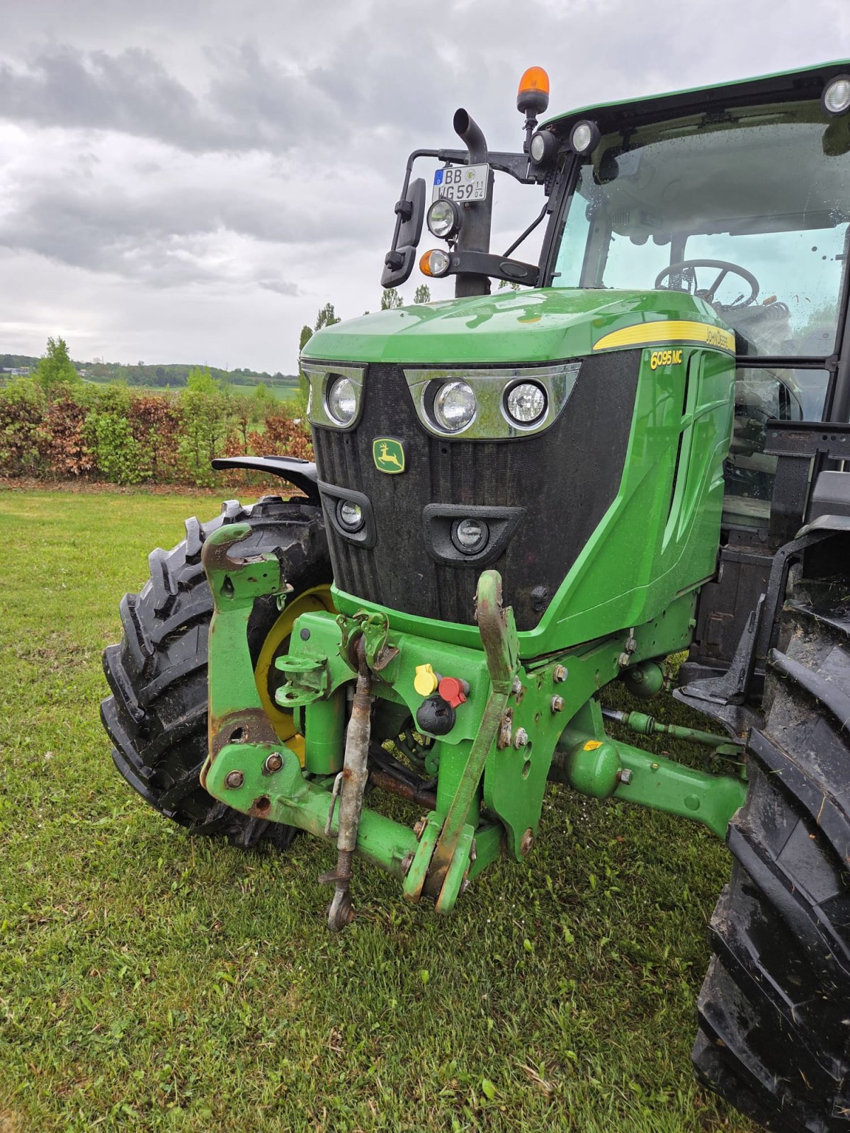 Traktor от тип John Deere 6095MC, Gebrauchtmaschine в Herrenberg (Снимка 3)