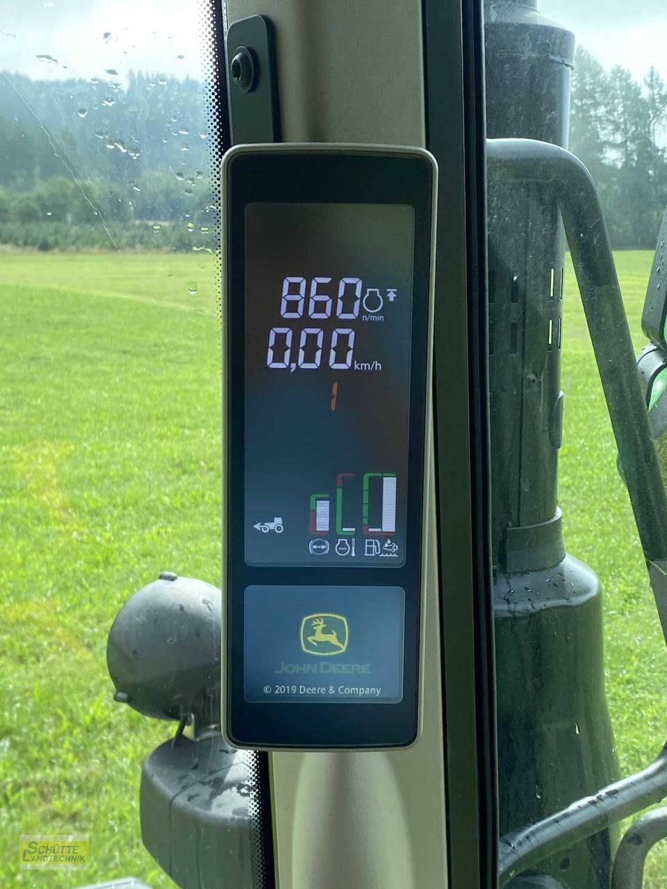 Traktor του τύπου John Deere 6100 M AutoQuadEco, Neumaschine σε Marsberg-Giershagen (Φωτογραφία 11)