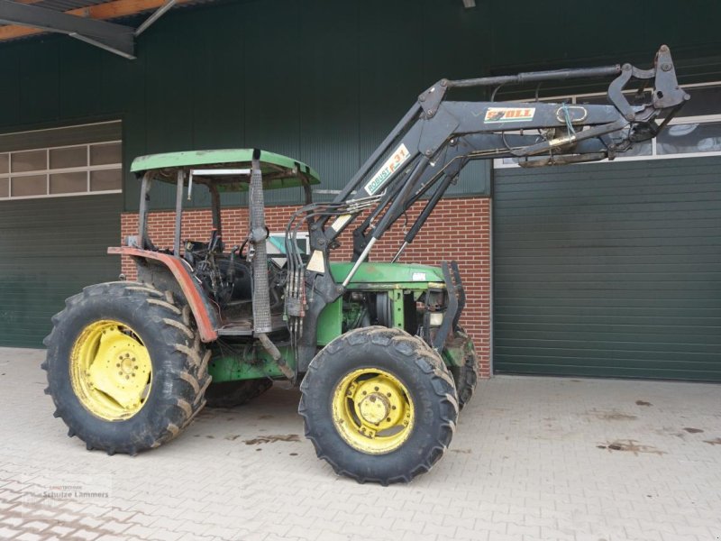 Traktor tip John Deere 6100 PQ mit Stoll F31 Frontlader, Gebrauchtmaschine in Borken (Poză 1)