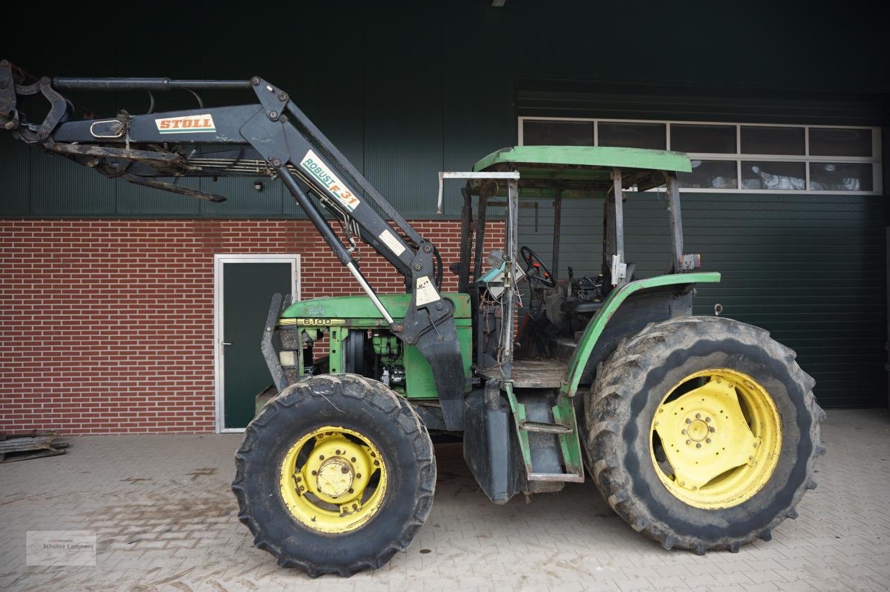 Traktor a típus John Deere 6100 PQ mit Stoll F31 Frontlader, Gebrauchtmaschine ekkor: Borken (Kép 5)