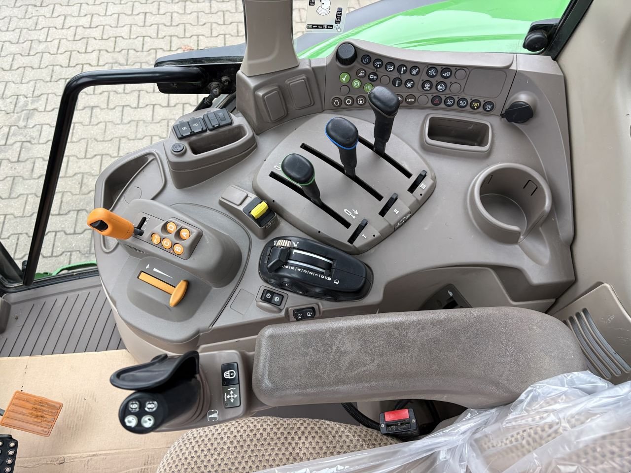 Traktor Türe ait John Deere 6100M met 603M voorlader, Gebrauchtmaschine içinde Beek en Donk (resim 10)