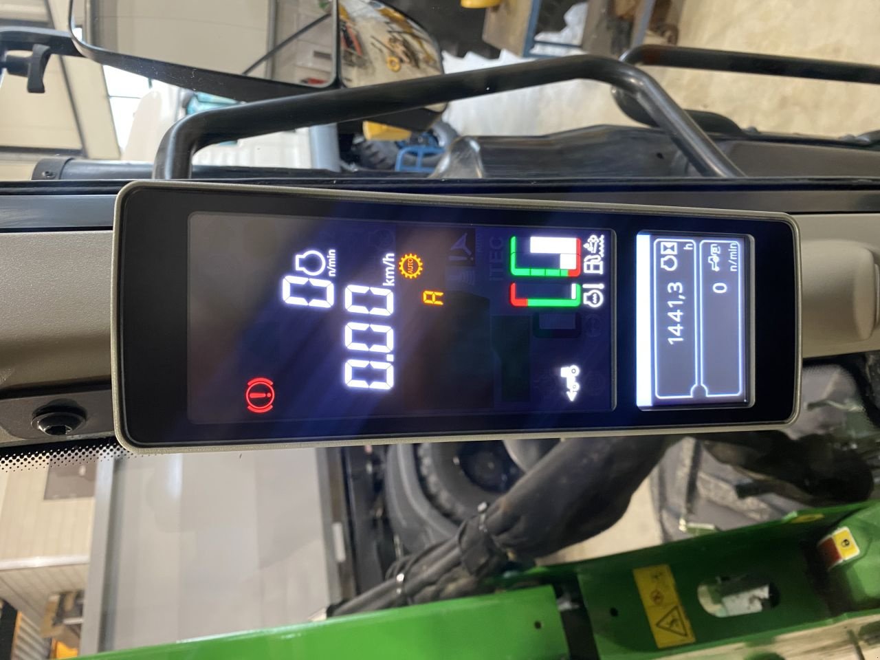 Traktor Türe ait John Deere 6100M met 603M voorlader, Gebrauchtmaschine içinde Beek en Donk (resim 8)