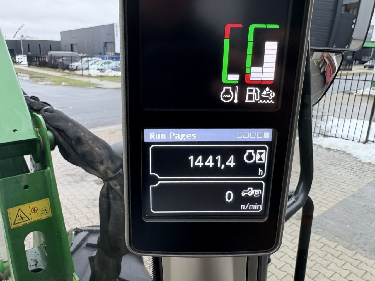 Traktor Türe ait John Deere 6100M met 603M voorlader, Gebrauchtmaschine içinde Beek en Donk (resim 11)