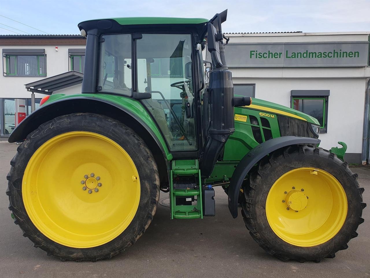 Traktor des Typs John Deere 6100M PQ+, Gebrauchtmaschine in Niederkirchen (Bild 5)