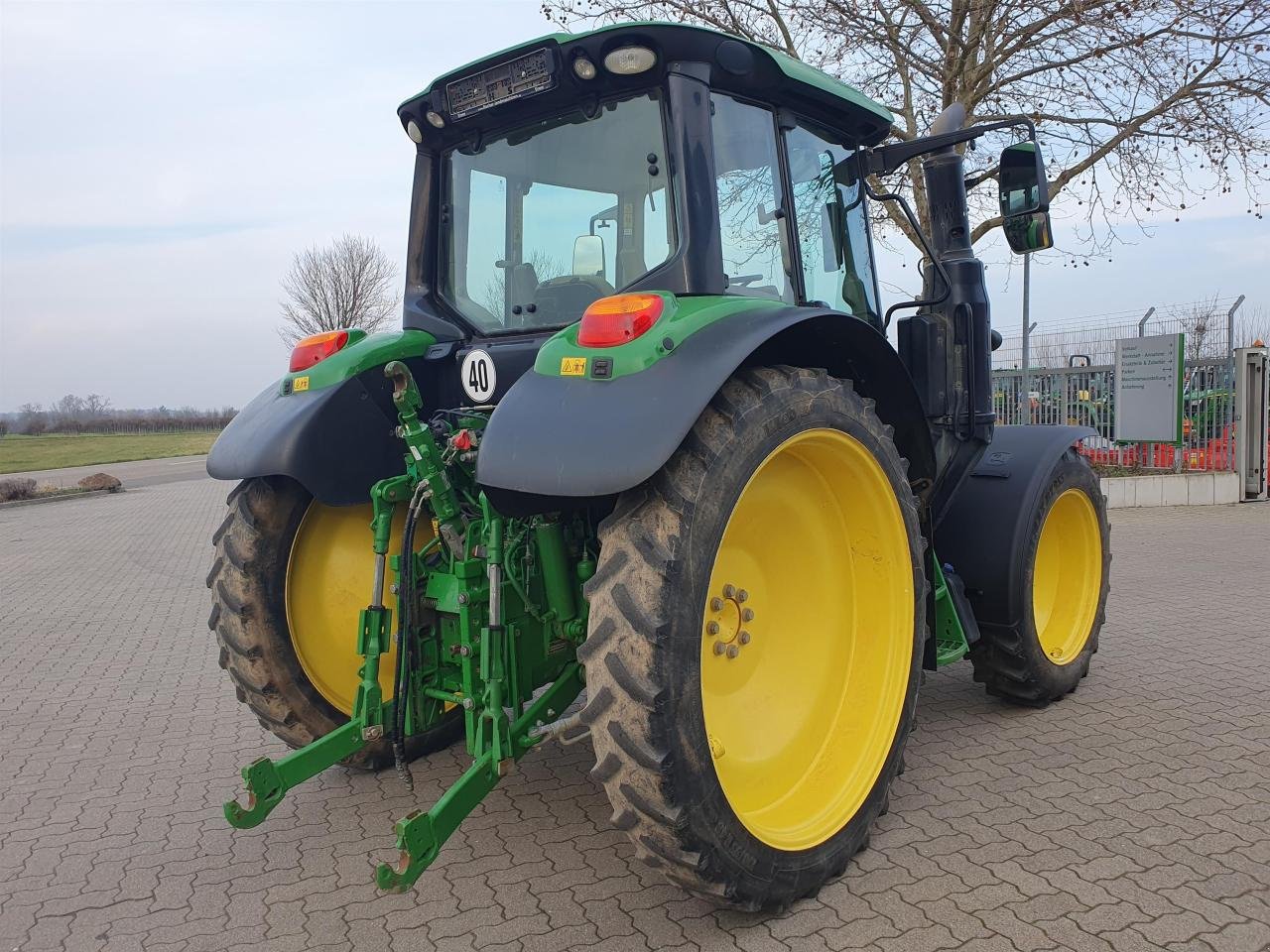 Traktor типа John Deere 6100M PQ+, Gebrauchtmaschine в Niederkirchen (Фотография 9)
