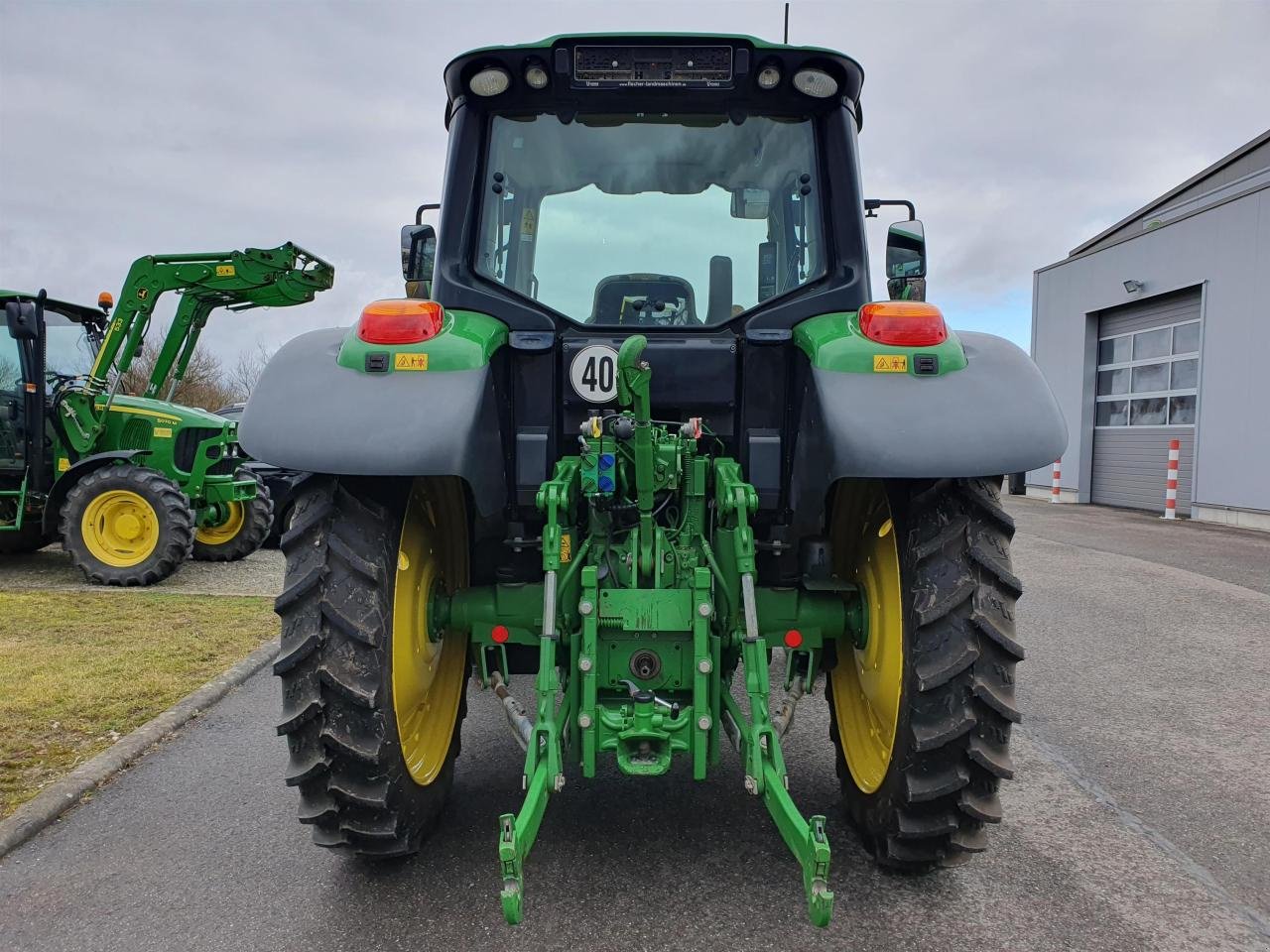 Traktor des Typs John Deere 6100M PQ+, Gebrauchtmaschine in Zweibrücken (Bild 6)
