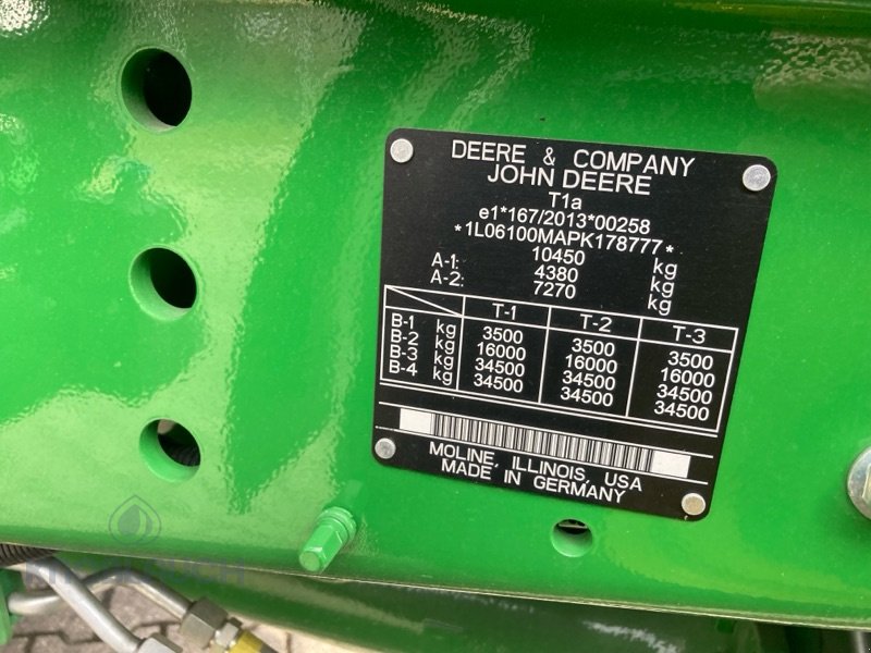 Traktor typu John Deere 6100M, Neumaschine v Kandern-Tannenkirch (Obrázek 7)