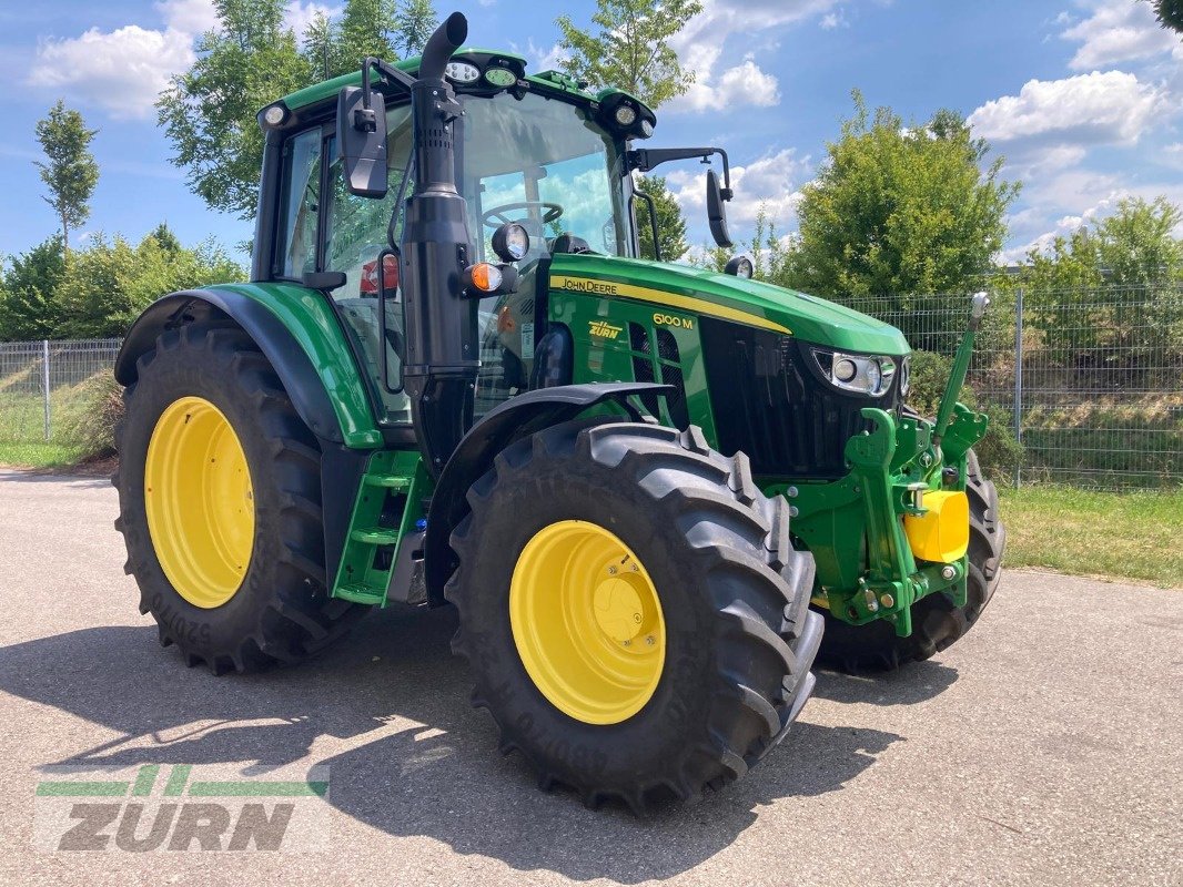 Traktor Türe ait John Deere 6100M, Gebrauchtmaschine içinde Holzgünz - Schwaighausen (resim 1)