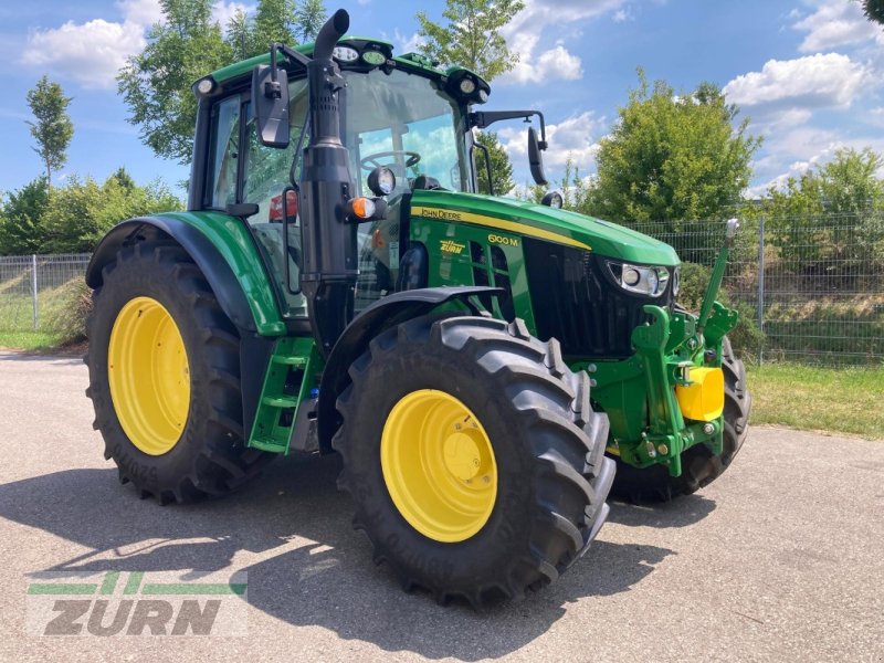 Traktor Türe ait John Deere 6100M, Gebrauchtmaschine içinde Holzgünz - Schwaighausen (resim 1)