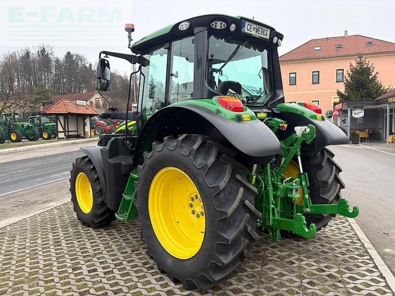 Traktor Türe ait John Deere 6100m, Gebrauchtmaschine içinde GROBELNO (resim 8)