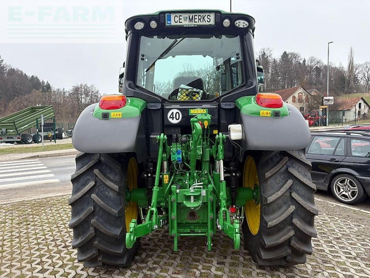 Traktor tip John Deere 6100m, Gebrauchtmaschine in GROBELNO (Poză 7)