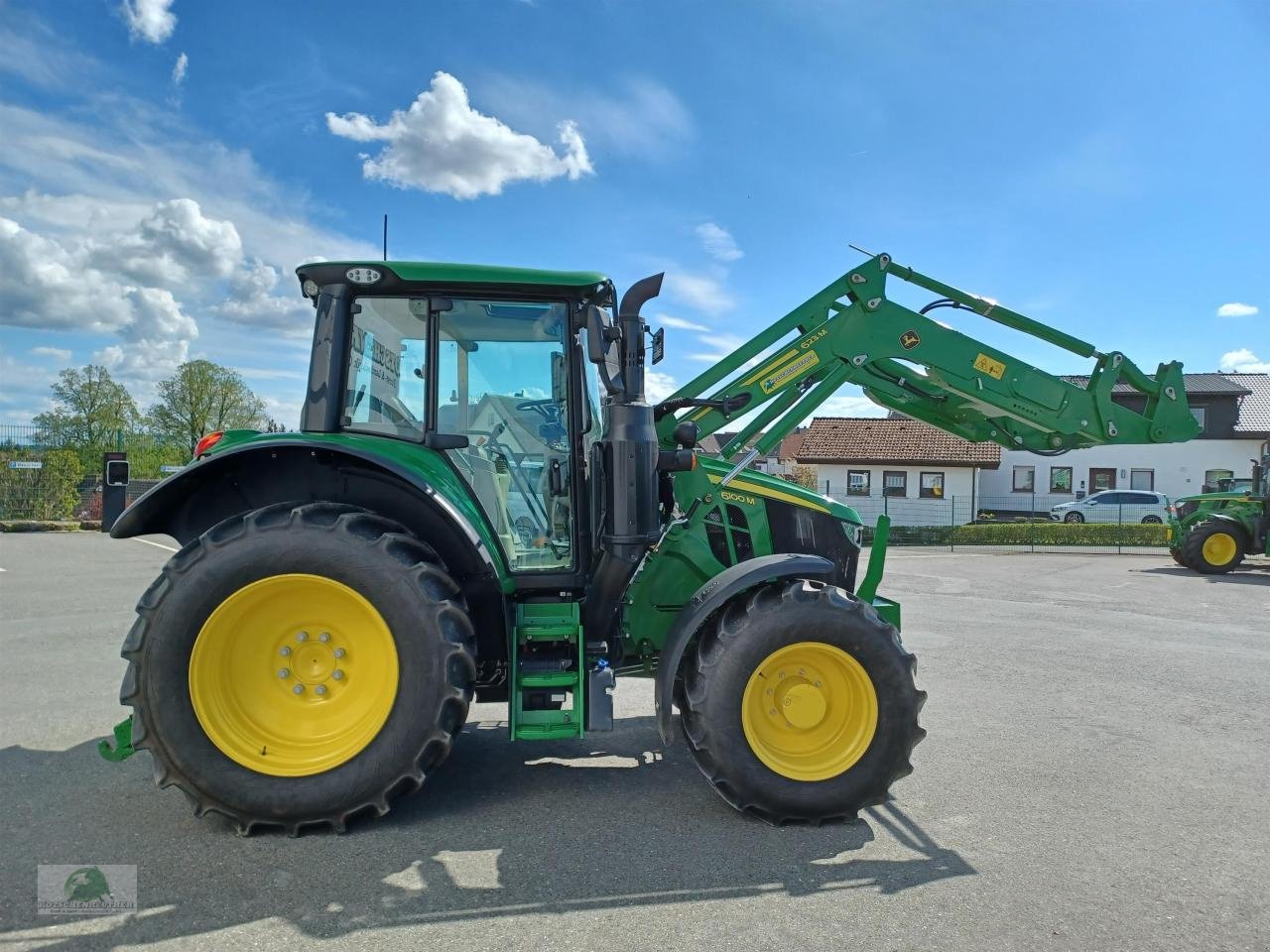 Traktor del tipo John Deere 6100M, Neumaschine en Triebes (Imagen 7)