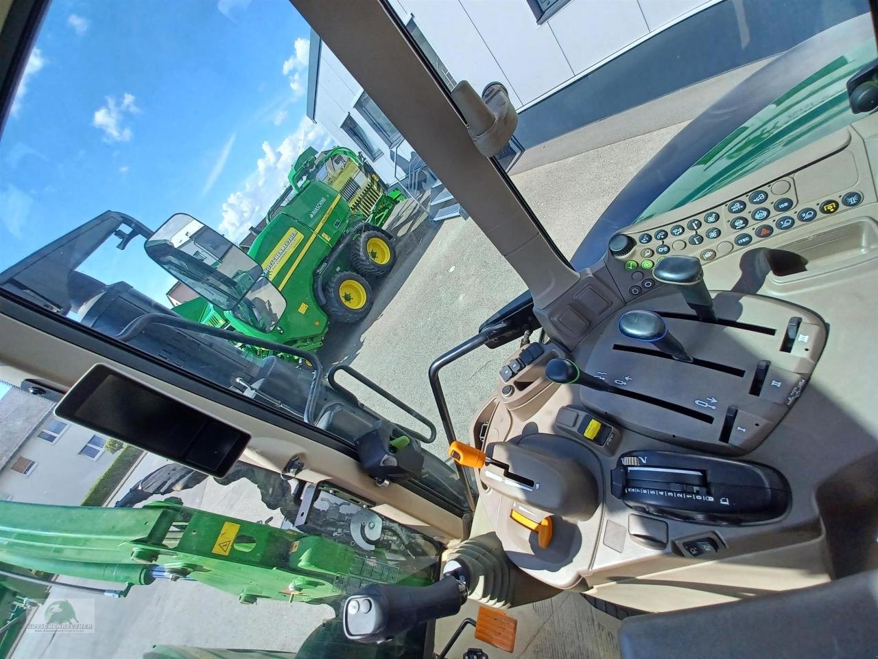 Traktor del tipo John Deere 6100M, Neumaschine en Triebes (Imagen 12)