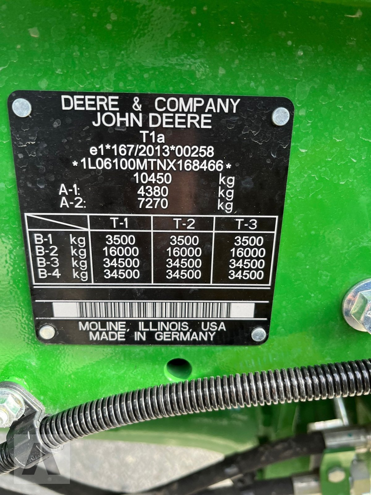 Traktor of the type John Deere 6100M, Gebrauchtmaschine in Antdorf (Picture 18)