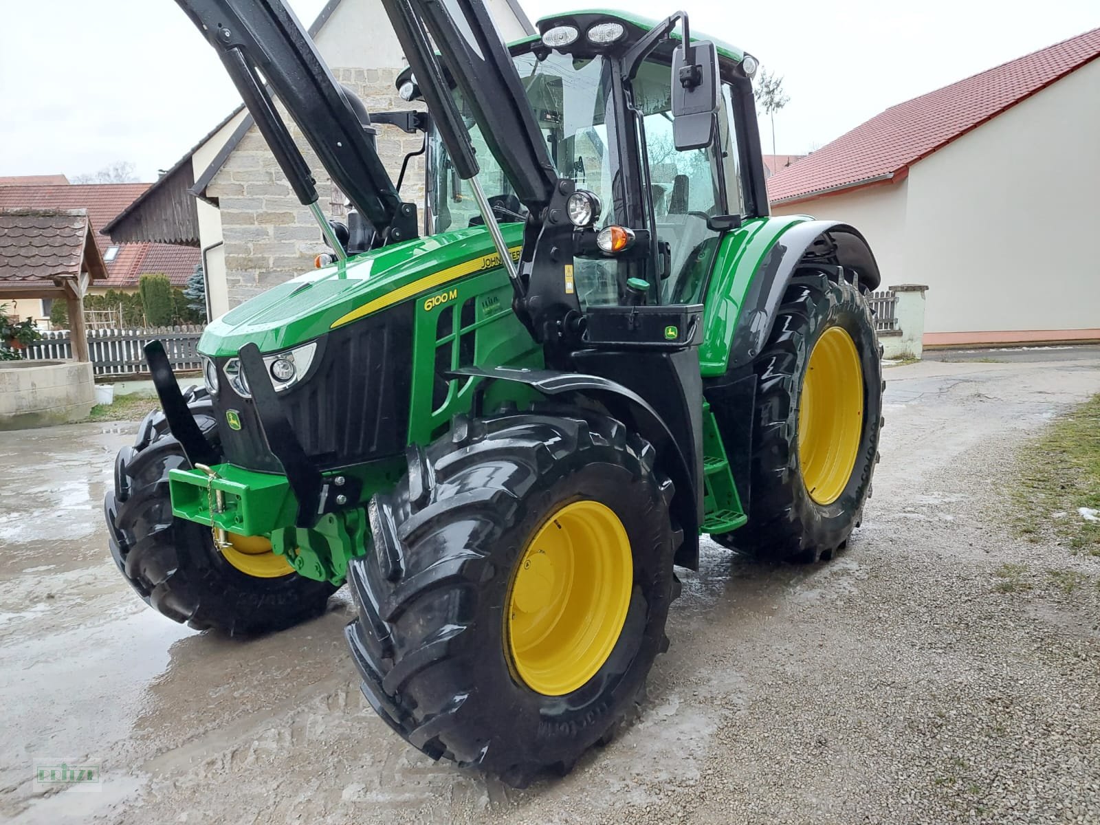Traktor del tipo John Deere 6100M, Gebrauchtmaschine en Bruckmühl (Imagen 10)